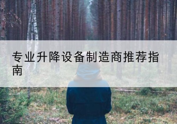乐亭电动剪叉升降平台厂家-专业升降设备制造商推荐指南